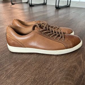 Brown Leather Mens Shoes Steve Madden Size 8.5